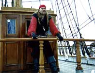 E on the quarterdeck