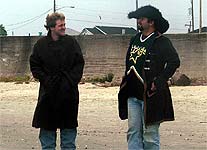 Flasher and Pimp, super heroes of the pirate world